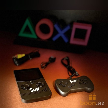 Игровая приставка с встроенными играми 500 в 1/на двоих PSP Sup II (black)